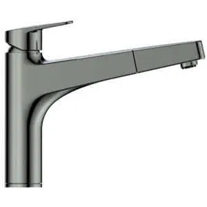Ideal Standard Küchenarmatur Ceraplan m.h.Auslauf ND Ausld.210mm 1-Funktions-Handbrause Chrom – Bild 2