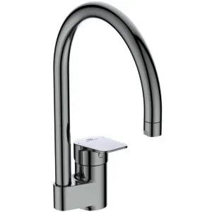 Ideal Standard Küchenarmatur Ceraplan Ausld.200mm m.h.Rohrauslauf, Chrom