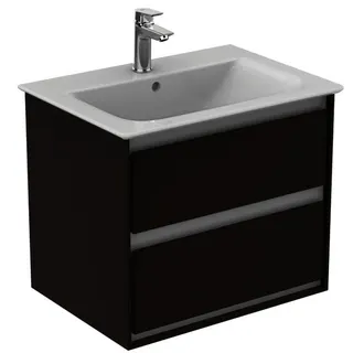 Ideal Standard MWT-Unterschrank Connect Air,2 Ausz., 600x440x517mm, Braun matt u. Weiß matt