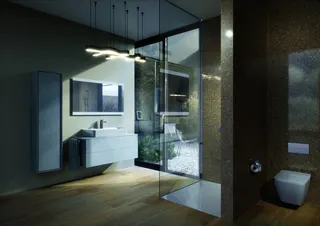 Ideal Standard Waschtisch Strada II, 1 Hahnloch, mit Überlauf, 800x430x170mm, Weiß – Bild 5