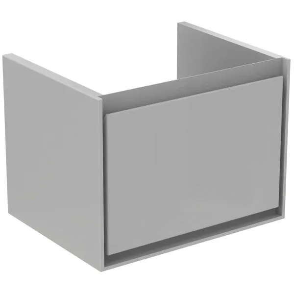 Ideal Standard Waschtisch-USchrank Connect Air Cube, 1Ausz., 530x409x400mm, Weiß gl.u.matt