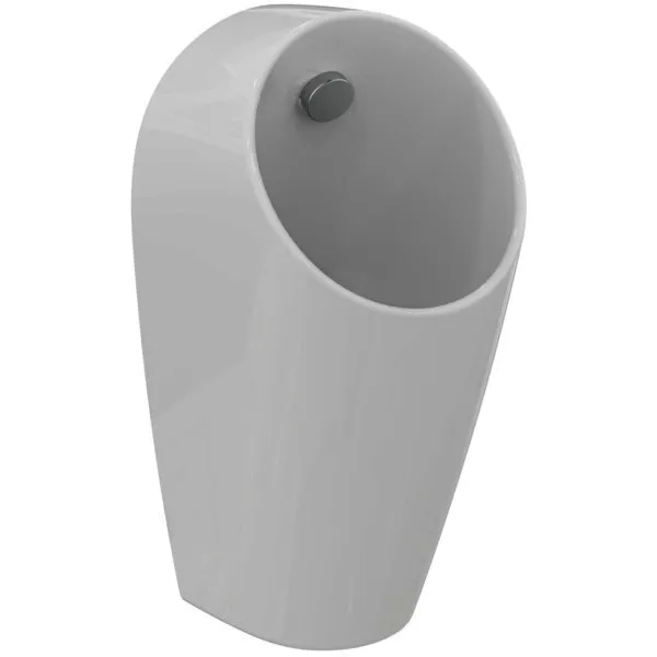 Ideal Standard Urinal Sphero Maxi ohne Spülrand Zulauf von hinten 300x300x620mm Weiß