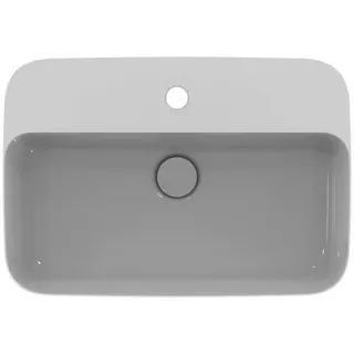 Ideal Standard Schale Ipalyss 1 Hahnloch mit Überlauf 550x380x145mm Weiß – Bild 4
