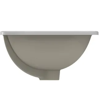Ideal Standard Unterbau-Waschtisch Connect, rechteckig, ohne Hahnloch, mit Überlauf, 420x350x175mm, Weiß – Bild 3