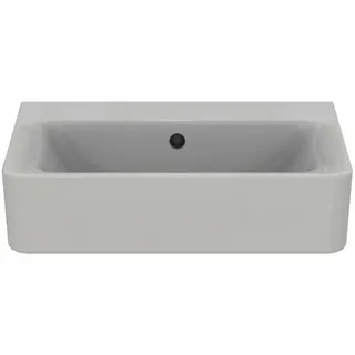 Ideal Standard Waschtisch Connect Cube,kompakt,o.Hl, mit Überlauf, 550x375x175mm, Weiß m.Ideal Plus – Bild 3