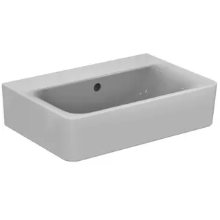 Ideal Standard Waschtisch Connect Cube,kompakt,o.Hl, mit Überlauf, 550x375x175mm, Weiß m.Ideal Plus – Bild 4