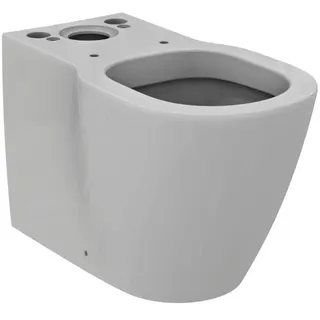 Ideal Standard Standtiefspülkombi Connect, Abgang waagr.verd., 365x665x400mm, Weiß m.IP