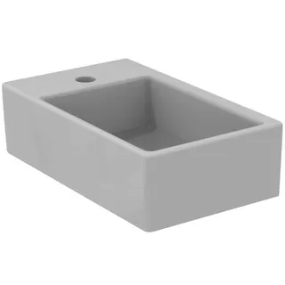 IS Handwaschbecken Strada, 1 Hl. links, o.Ül., 450x270x130mm, Weiß