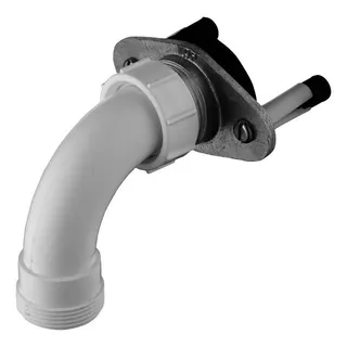 IS Ablauf Contour21, für Waschtich, Weiß