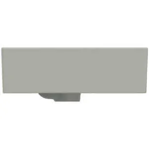 Ideal Standard Aufsatzwaschtisch Extra, 1 Hahnloch, mit Überlauf, 500x400x125mm, Weiß – Bild 2