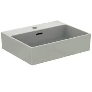 Ideal Standard Aufsatzwaschtisch Extra, 1 Hahnloch, mit Überlauf, 500x400x125mm, Weiß – Bild 4
