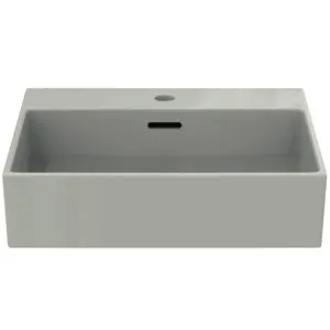 Ideal Standard Waschtisch Extra, 1 Hahnloch, mit Überlauf, 500x450x150mm, geschliffen, Weiß