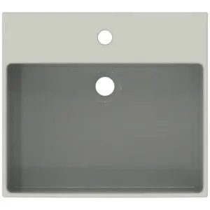 Ideal Standard Waschtisch Extra, 1 Hahnloch, mit Überlauf, 500x450x150mm, Weiß – Bild 3