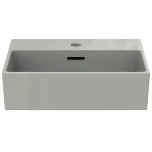 Ideal Standard Handwaschbecken Extra, 1 Hahnloch, mit Überlauf, 450x350x150mm, Weiß