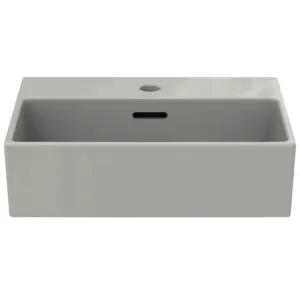 IS Handwaschbecken Extra, 1 Hl., m.Ül., 450x350x150mm, Weiß mit IdealPlus