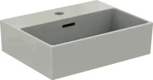 Ideal Standard Handwaschbecken Extra, 1 Hahnloch, mit Überlauf, 450x350x150mm, Weiß – Bild 4