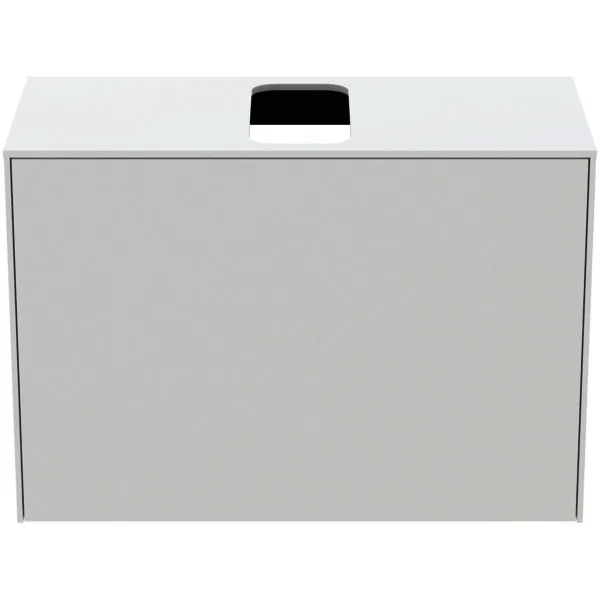 Ideal Standard Waschtisch-Unterschrank Conca, 1 Auszug, m.mi.Ausschnitt, 802x373x550mm, Weiß