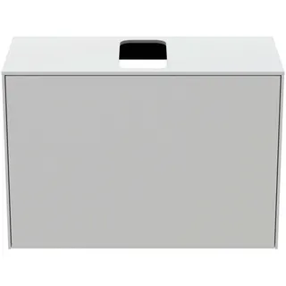 Ideal Standard Waschtisch-Unterschrank Conca, 1 Auszug, m.mi.Ausschnitt, 802x373x550mm, Weiß