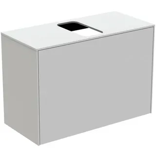 Ideal Standard Waschtisch-Unterschrank Conca, 1 Auszug, m.mi.Ausschnitt, 802x373x550mm, Weiß – Bild 2