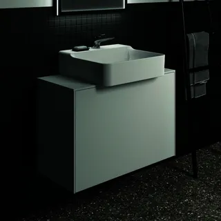 Ideal Standard Waschtisch-Unterschrank Conca, 1 Auszug, m.mi.Ausschnitt, 802x373x550mm, Weiß – Bild 3
