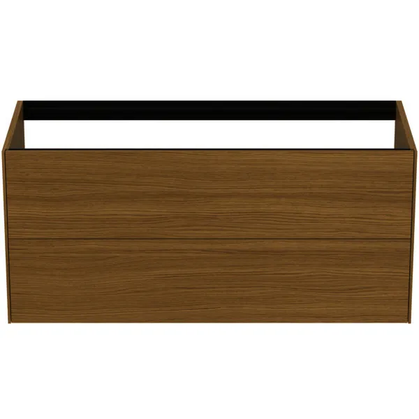 Ideal Standard Waschtisch-Unterschrank Conca, 2 Auszüge, o.Platte, 1200x505x540mm, Eiche hell