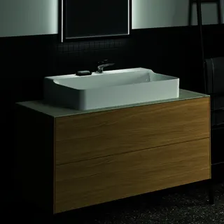 Ideal Standard Waschtisch-Unterschrank Conca, 2 Auszüge, o.Platte, 1200x505x540mm, Eiche hell – Bild 3