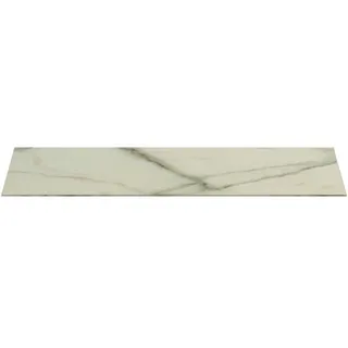 Ideal Standard Waschtischplatte Conca, aus Keramik, 1202x505x6mm, Marmor Calacatta