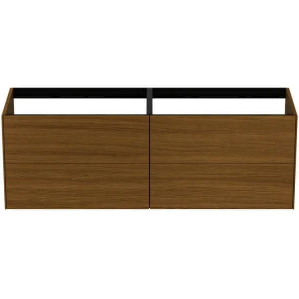 Ideal Standard Waschtisch-Unterschrank Conca, 4 Auszüge, o.Platte, 1585x505x540mm, Eiche hell