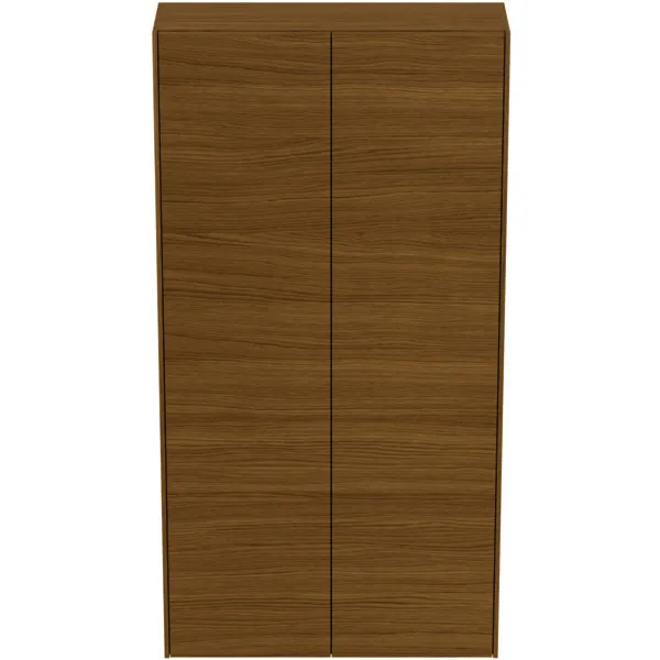 Ideal Standard Halbhochschrank Conca, 2 Flügeltüren, A:li.u.re., 720x250x1400mm, Eiche hell