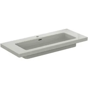 Ideal Standard Möbelwaschtisch Extra 1 Hahnloch mit Überlauf 1210x510x150mm Weiß mit IdealPlus