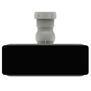 Ideal Standard Ablaufgarnitur Ultra Flat New mit Deckel Schwarz – Bild 2