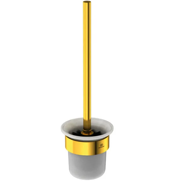 Ideal Standard WC-Bürstengarnitur Conca, rund, Brushed Gold
