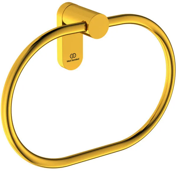 IS Handtuchring Conca, rund, Brushed Gold