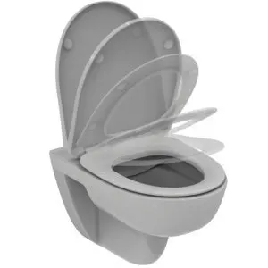 Ideal Standard WC-Paket i.life A Randlos m.Uni.WC-Sitz Softclose Weiß – Bild 3
