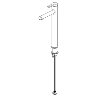 EHM Waschtisch-Batt. HANSADESIGNO Style 5169 Ausld. 171 mm DN15 chr – Bild 4