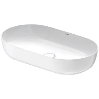 Duravit Aufsatzbecken Luv 700mm geschl.,o.ÜL,o.HLB,weiß/weiß sdm.,WGL