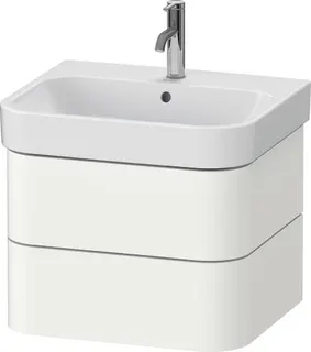 DU WTU wh. Happy D.2 Plus 575x415x490mm 2SK, Weiß Seidenmatt, ohne ES