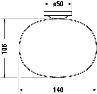 Duravit Starck T Seifenschale, Chrom, Akzentfarbe: Weiß Matt, 140x119x66 mm, : – Bild 5