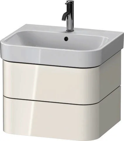 Duravit WTU wh. Happy D.2 Plus 575x415x490mm 2SK, Weiß Hochglanz, ohne ES