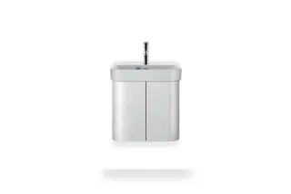 DU WTU wh. Happy D.2 Plus 475x415x350mm Weiß Hochglanz, ohne ES