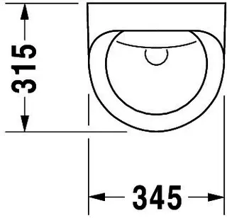 Duravit Design Classics Urinal Utronic Zul.v.h. f.Batterie, o.Fliege, weiß WG – Bild 5