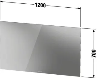 Duravit Spiegel Licht & Spiegel LM7808 Weiß 33x1200x700mm – Bild 4