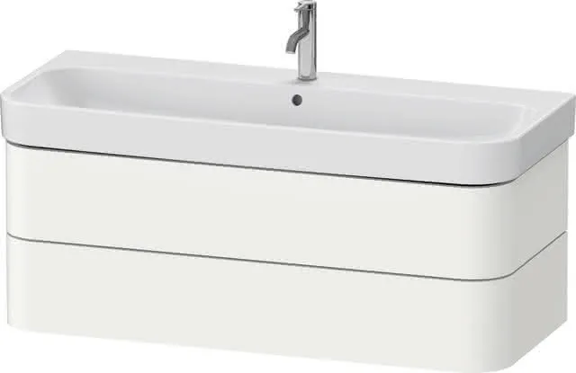 Duravit WTU wh. Happy D.2 Plus 1175x415x490mm 2SK, Weiß Seidenmatt, ohne ES