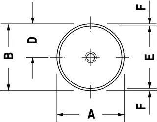 Duravit Einbauwaschtisch Architec 420 mm EB v.u.,o.ÜL,o.HLB,u.glasiert,weiß – Bild 4