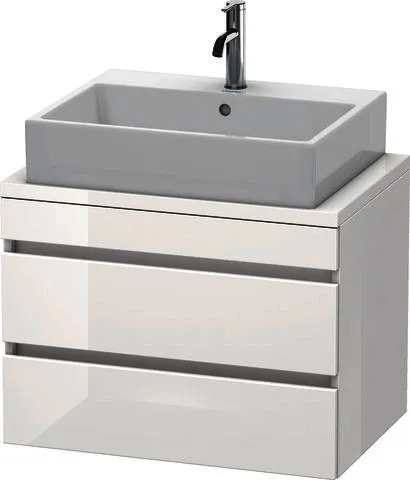 Duravit WTU DuraStyle f.Konsole 512x700x478 2 Schubkästen, Weiß Hochglanz