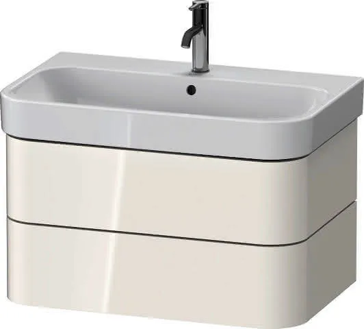 Duravit WTU wh. Happy D.2 Plus 775x415x490mm 2SK, Weiß Hochglanz, ohne ES