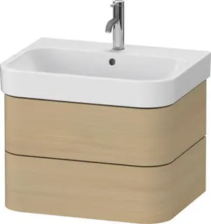 DU WTU wh. Happy D.2 Plus 625x415x490mm 2SK, Mediterrane Eiche, ohne ES