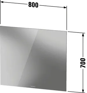 Duravit Spiegel Licht & Spiegel LM7806 Weiß 33x800x700mm – Bild 3