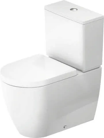 Duravit Stand WC für Kombination ME by Starck 650mm, weiß, Tiefspüler, rimmless