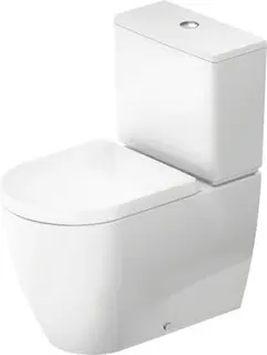 Duravit Stand WC für Kombination ME by Starck 650mm, weiß, Tiefspüler, rimmless